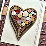 quilling heart