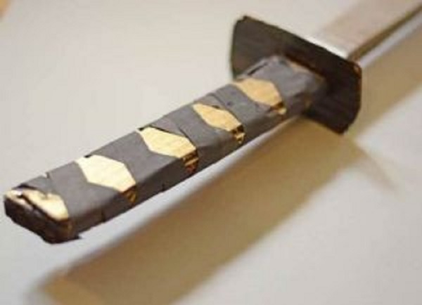 How to make a sword from paper with your own hands