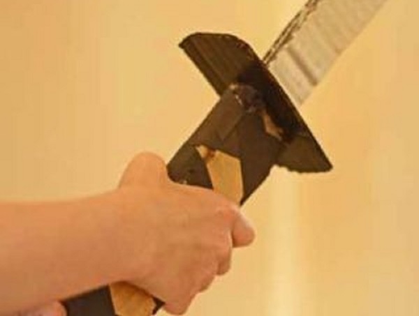 How to make a sword from paper with your own hands