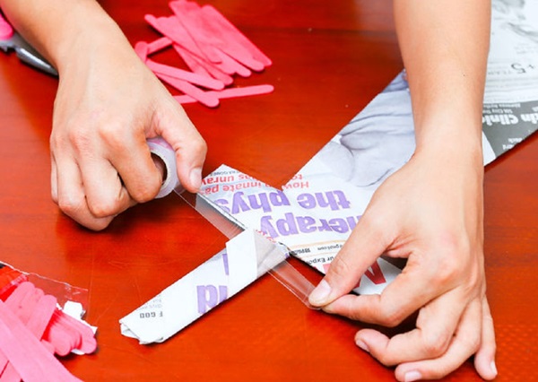 How to make a sword from paper with your own hands