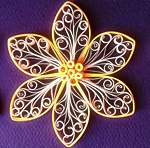 Quilling Christmas decorations 