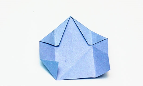 How to make an origami flower with your own hands