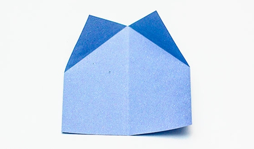 How to make an origami flower with your own hands