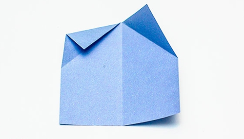 How to make an origami flower with your own hands