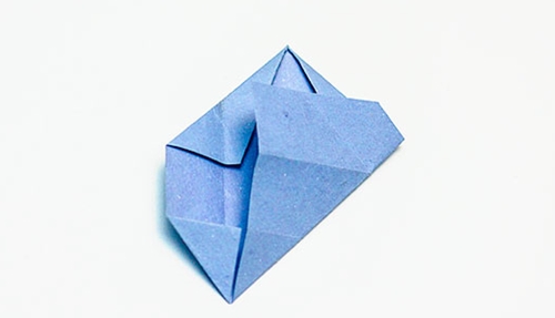 How to make an origami flower with your own hands