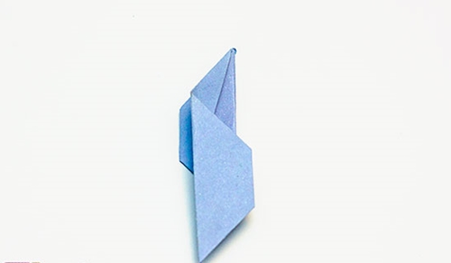 How to make an origami flower with your own hands