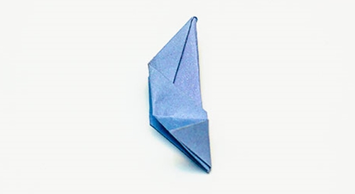 How to make an origami flower with your own hands