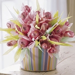 How to make a tulip from paper: a master class