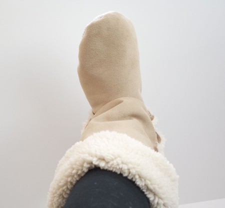 How to sew home slippers-boots with your own hands: patterns