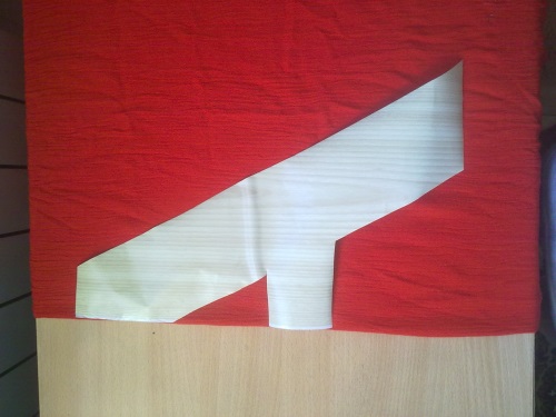 Pillow-letter with own hands