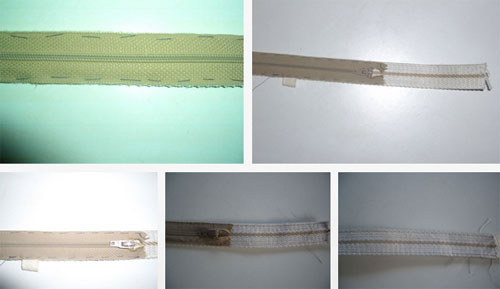 Sew a strap with a fastener