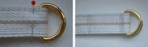 Sew the rings