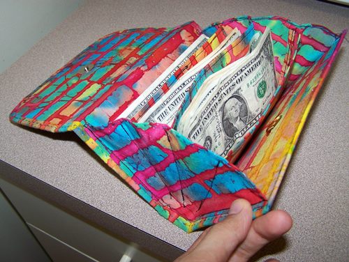 How to sew a bag with a delimited folder