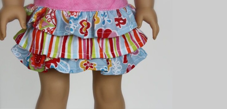 American skirt with your own hands