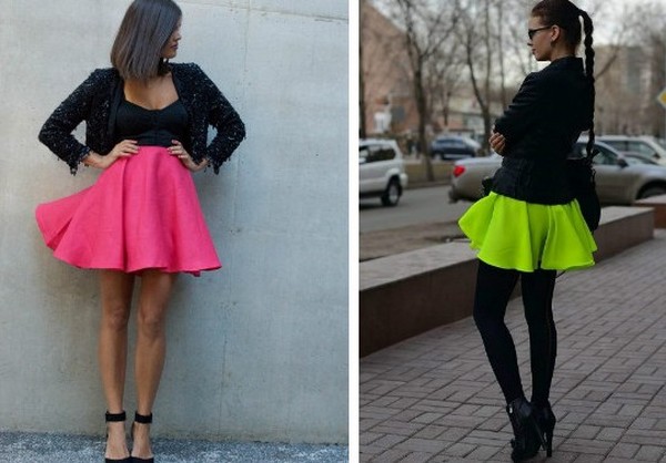 How to lengthen the skirt of a half-sun - patterns and tips