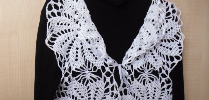 How to tie a fishnet summer vest with a crochet. Master class on crocheting a summer vest