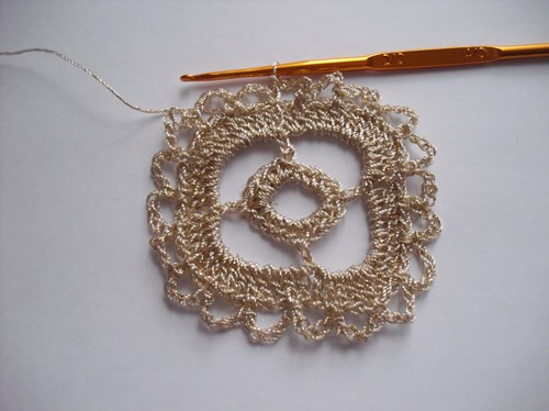 Openwork bolero for summer crochet