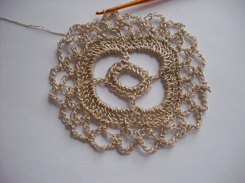 Openwork bolero for summer crochet