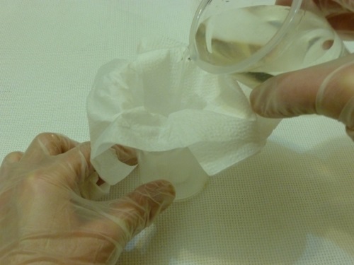 Salt crystal at home