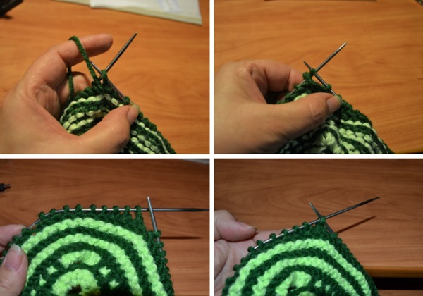 How to knit homemade slippers with knitting needles