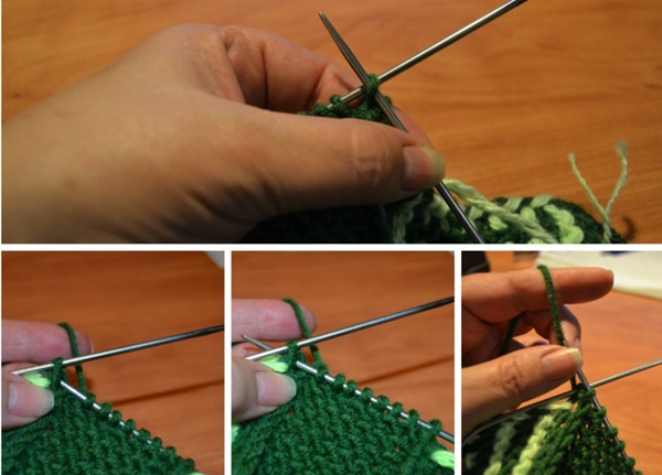 How to knit homemade slippers with knitting needles