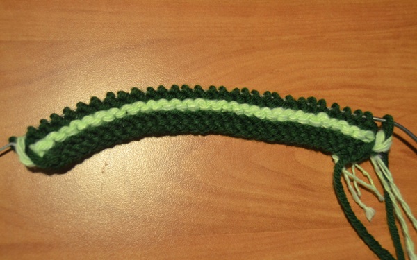 How to knit homemade slippers with knitting needles