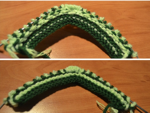 How to knit homemade slippers with knitting needles