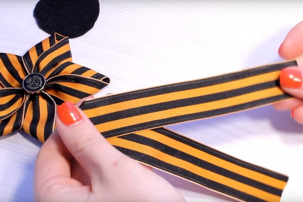 How to beautifully tie a St. George ribbon: the best ways with a photo