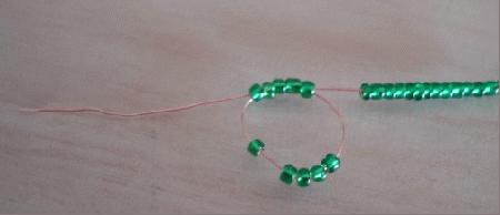 Cactus from beads own hands