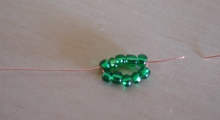 Cactus from beads own hands