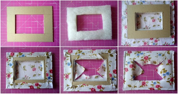 Cardboard frame with your own hands: original ideas for decorating the house