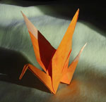 Classic crane origami