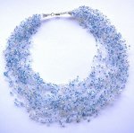 Necklace from beads: how to weave? Necklace from beads: how to weave?