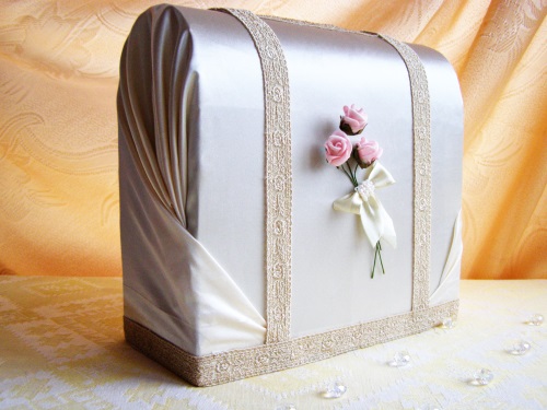 Gift box for money for a wedding with your own hands