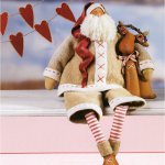 Doll tilde: Christmas angel with your own hands Doll tilde: Christmas angel with your own hands