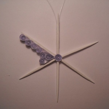 Quilling snowflake