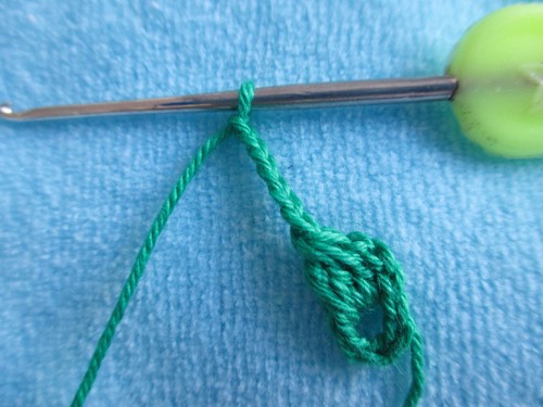 Step-by-step instruction for knitting cymbals
