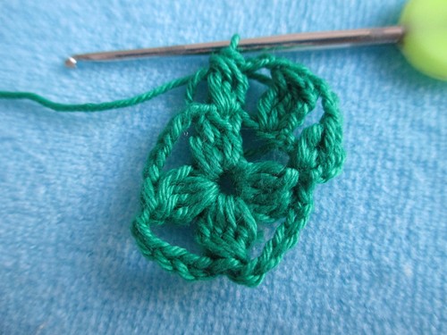 Step-by-step instruction for knitting cymbals