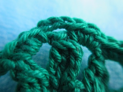 Step-by-step instruction for knitting cymbals
