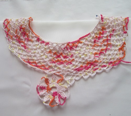 Summer top for girl crochet