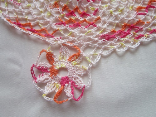Summer top for girl crochet