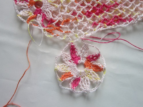 Summer top for girl crochet