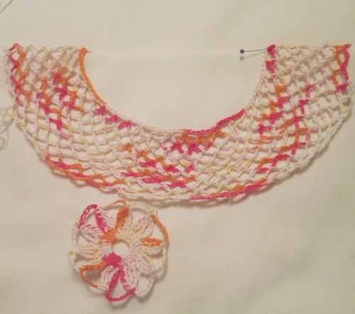 Summer top for girl crochet