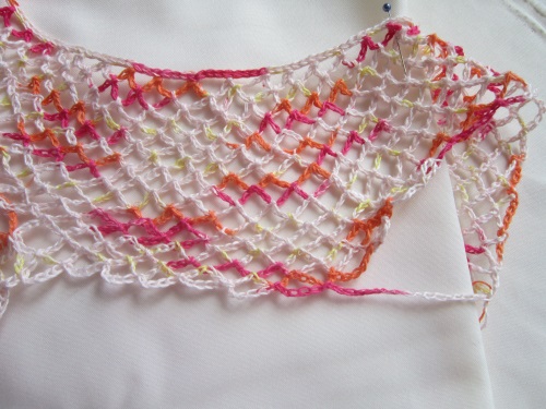 Summer top for girl crochet