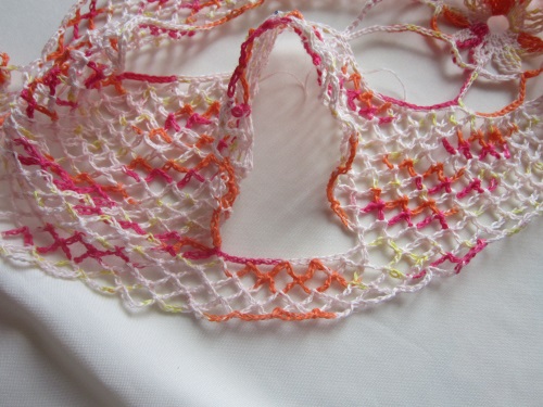 Summer top for girl crochet