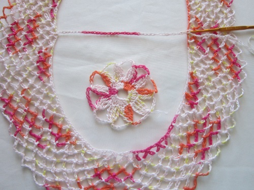 Summer top for girl crochet