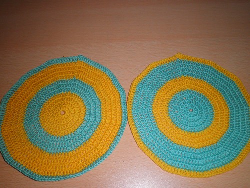 Bright summer bag crocheted