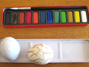 master class: painting of Easter eggs