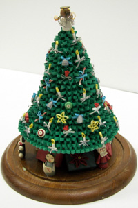 New Year's crafts made of paper. Quilling New Year's crafts made of paper. Quilling