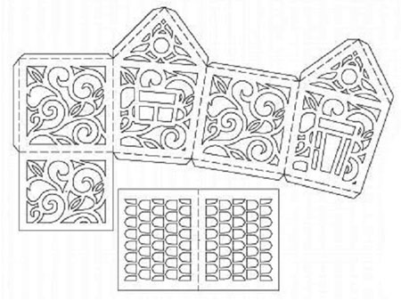 New Year's paper crafts
